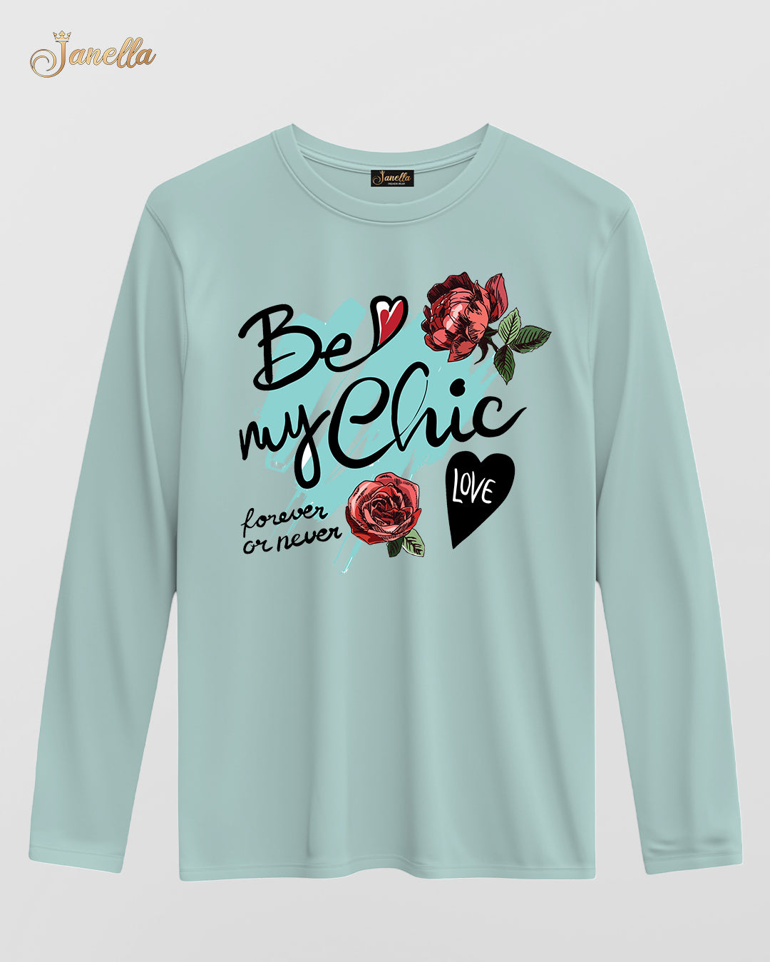 Be My Chic - تيشيرت قطن كم