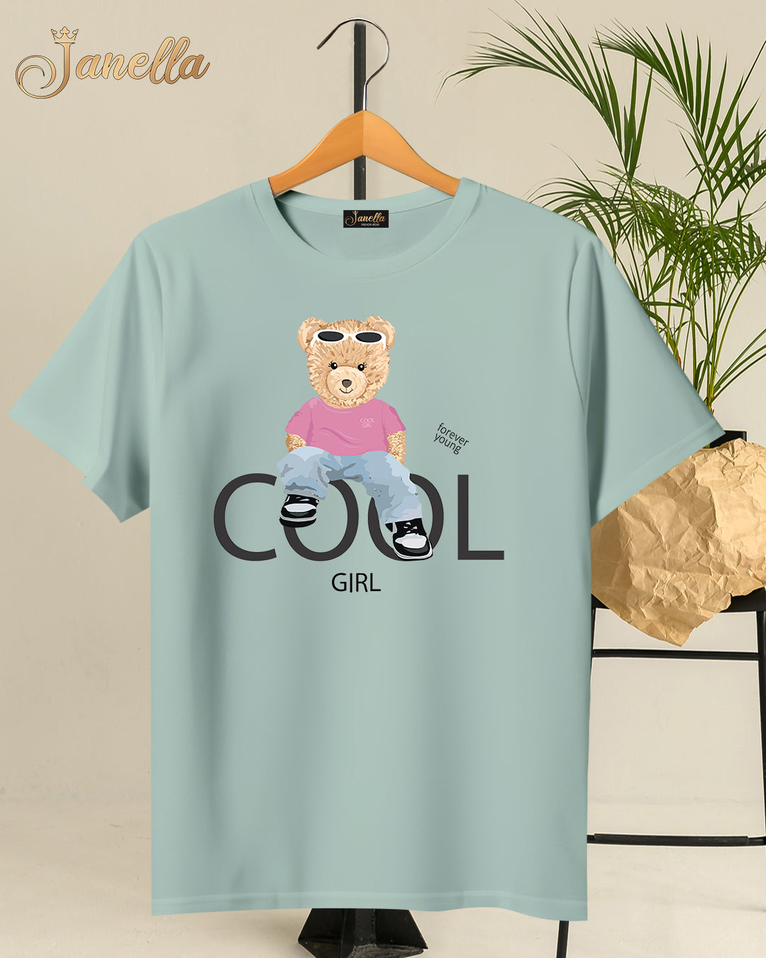 COOL - تيشيرت قطن اللوان متعددة