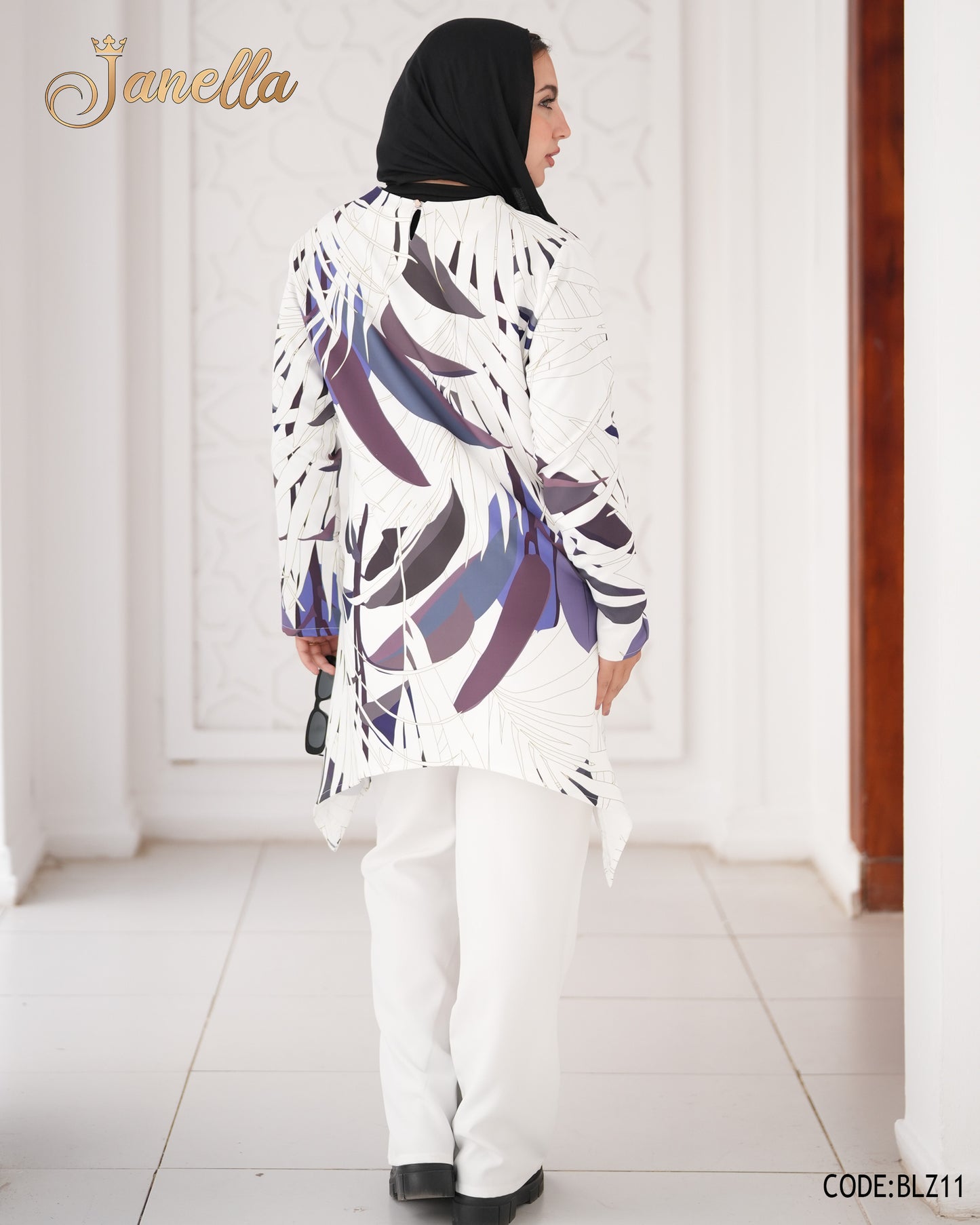 بلوزة روزالين مشجرة
