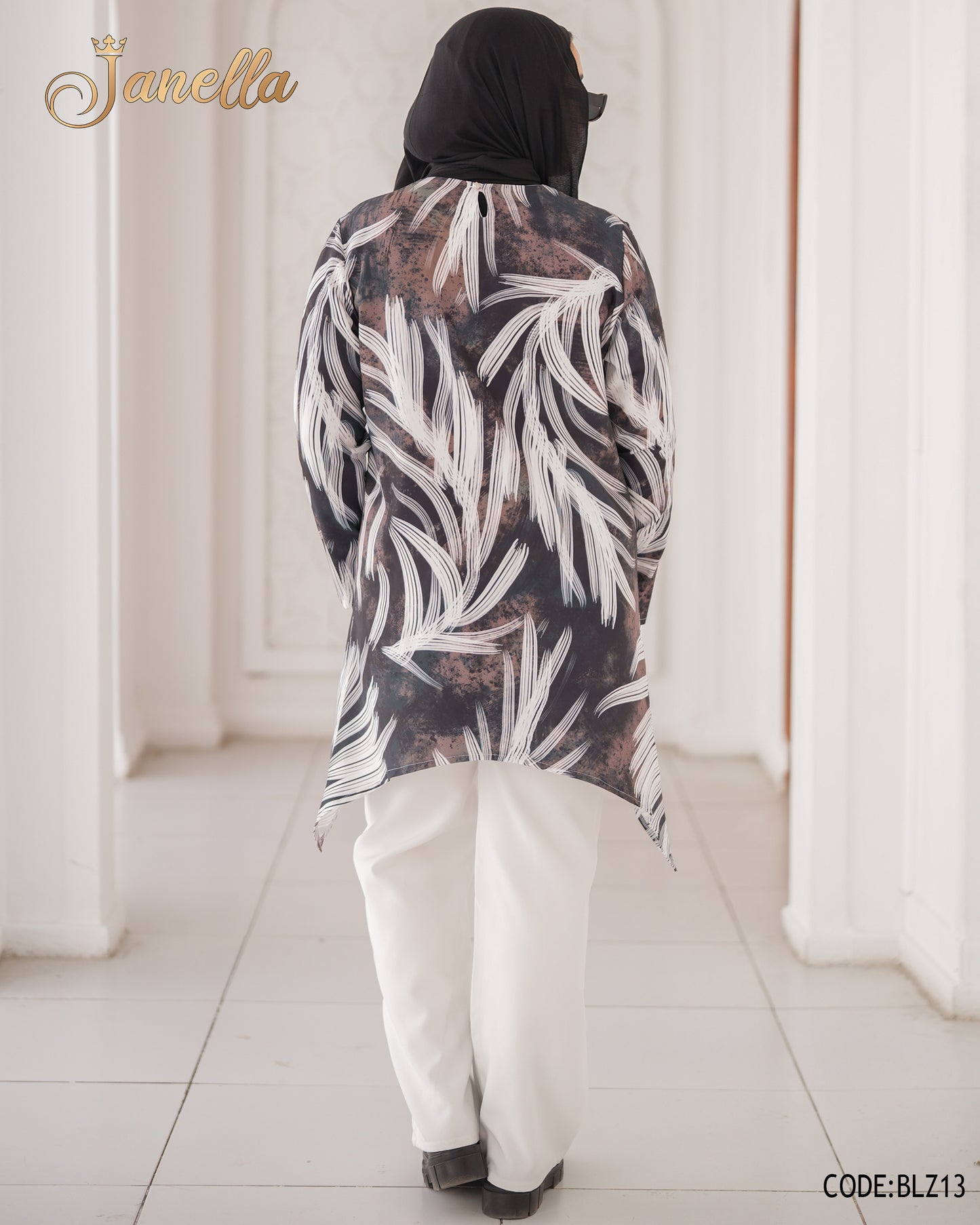 بلوزة روزالين مشجرة