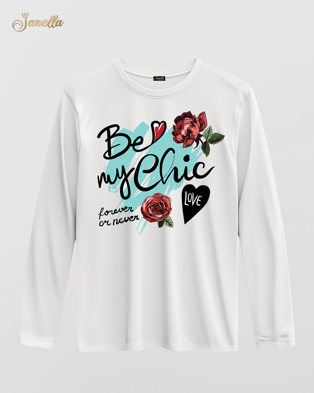 Be My Chic - تيشيرت قطن كم