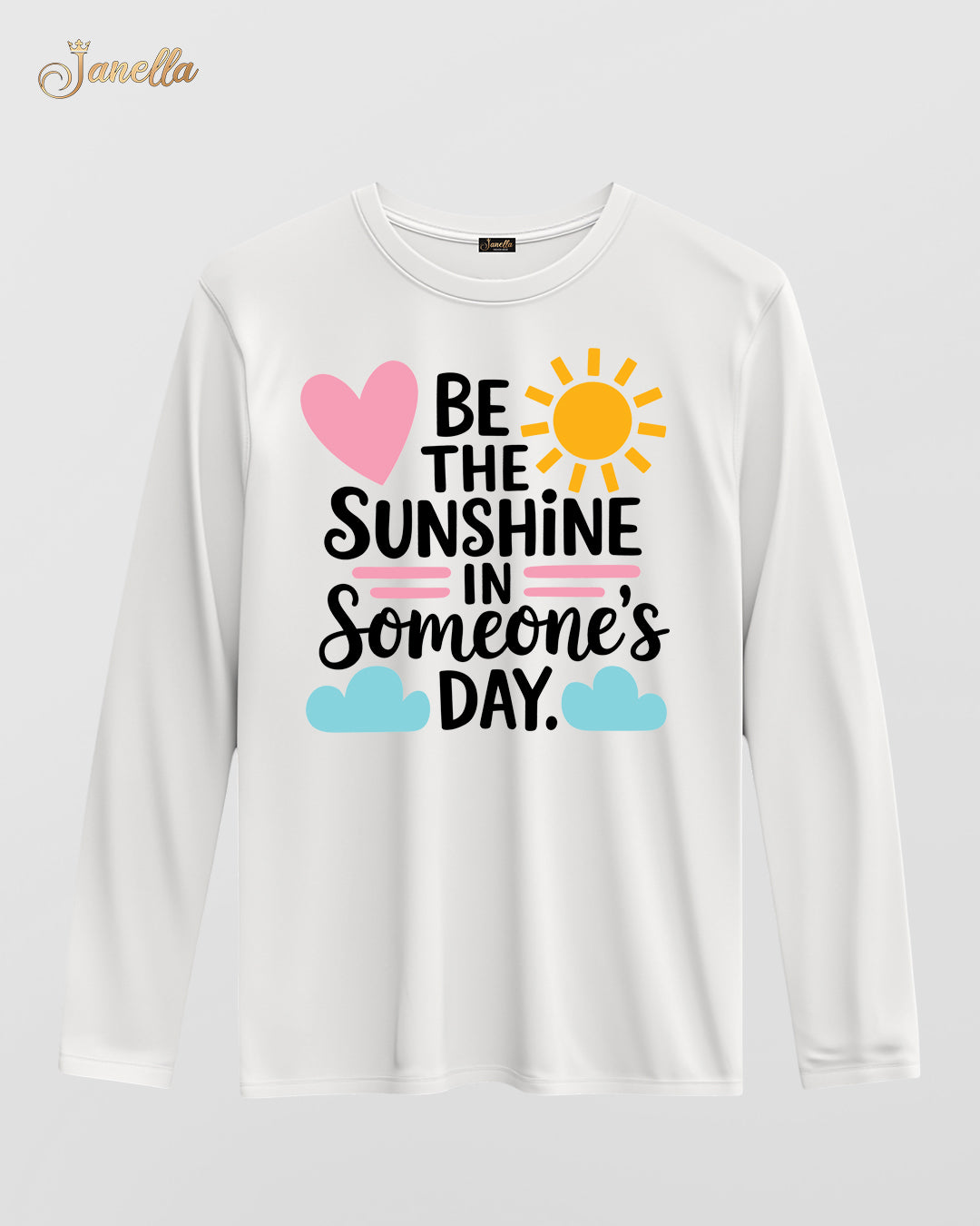 Sunshine - تيشيرت قطن كم