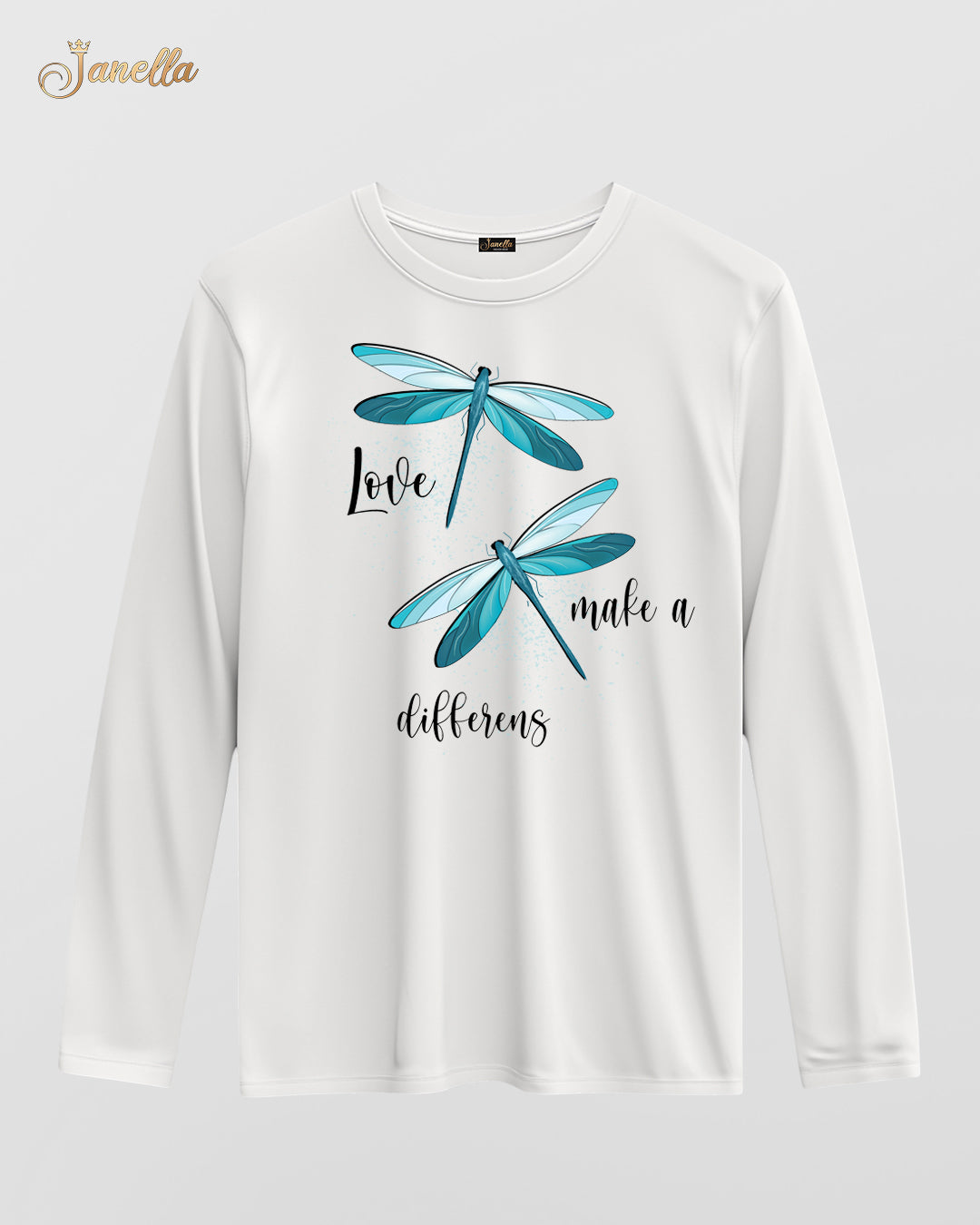 Make a difference - تيشيرت قطن كم