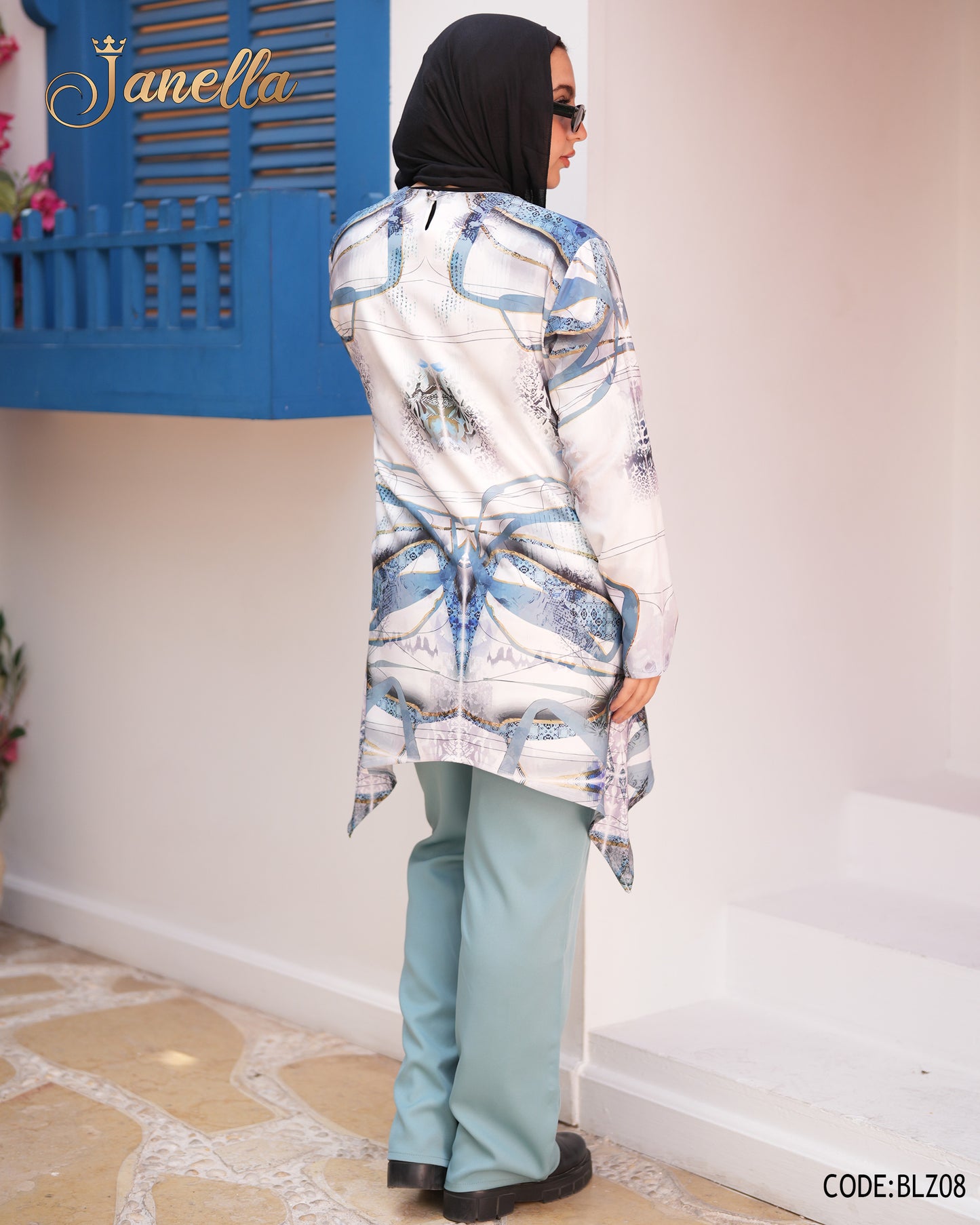 بلوزة روزالين مشجرة