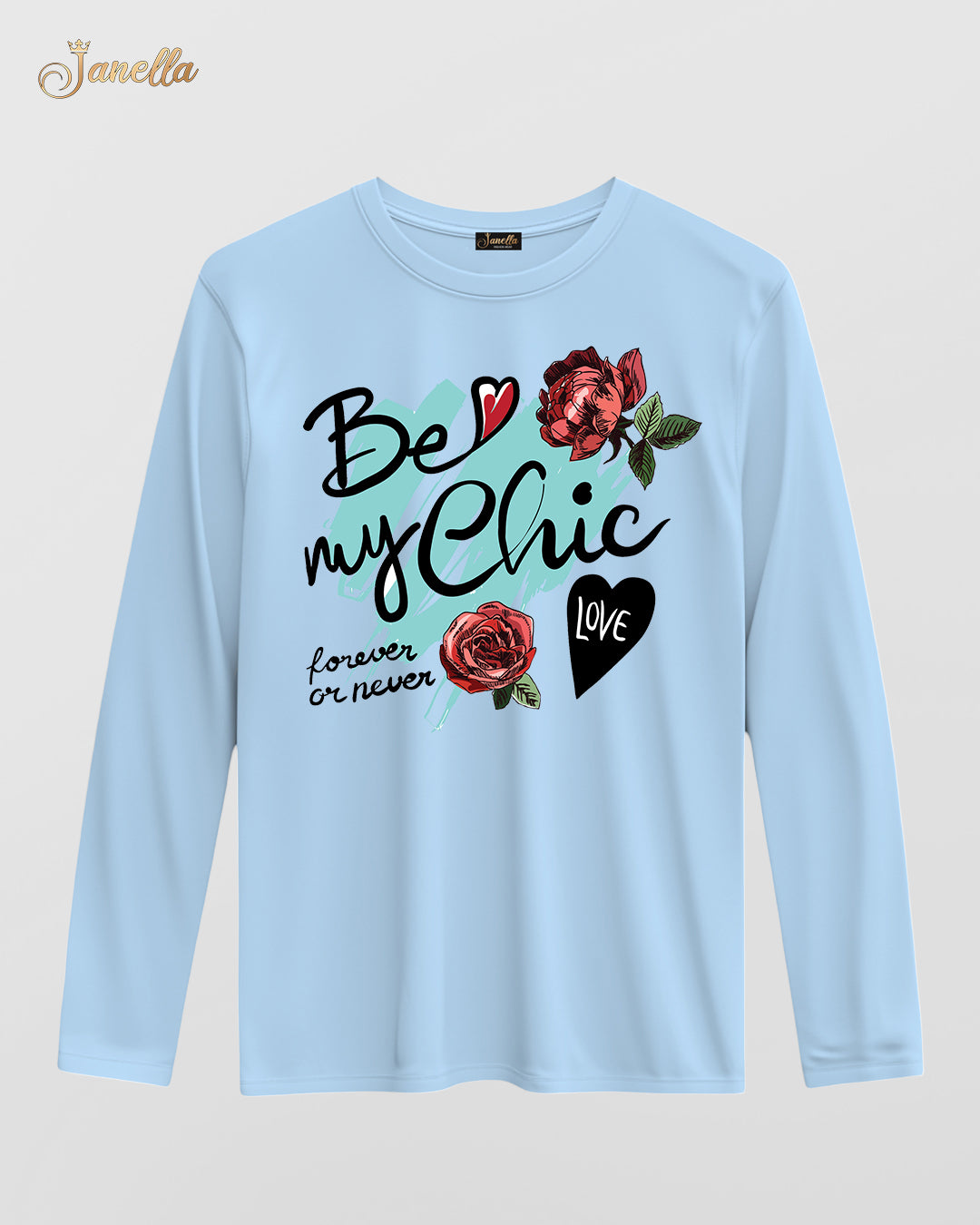 Be My Chic - تيشيرت قطن كم