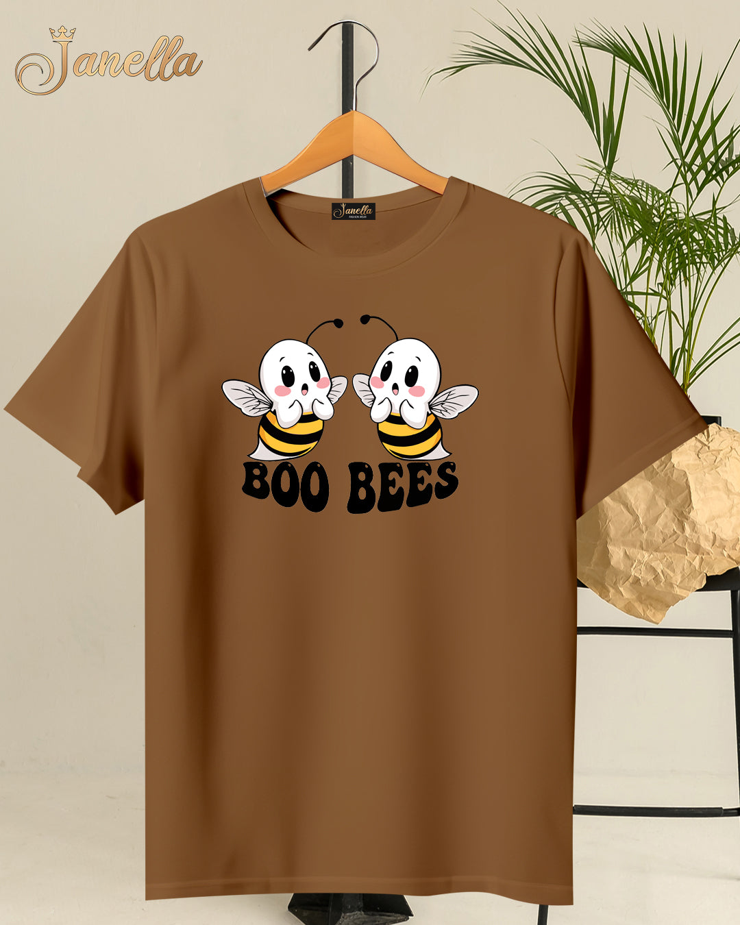 Bees - تيشيرت قطن اللوان متعددة