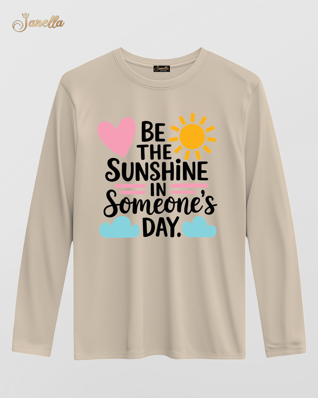 Sunshine - تيشيرت قطن كم
