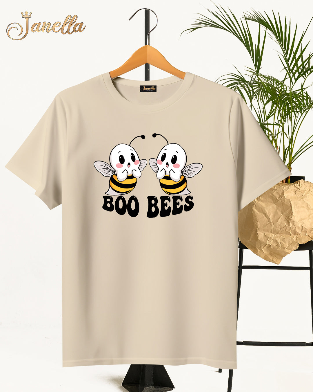 Bees - تيشيرت قطن اللوان متعددة