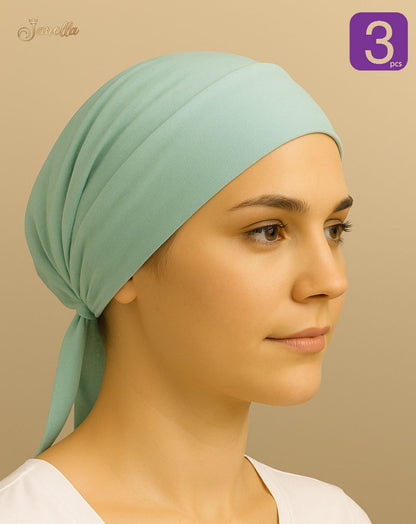 بندانا بونية قطن بامبو - 3 قطع