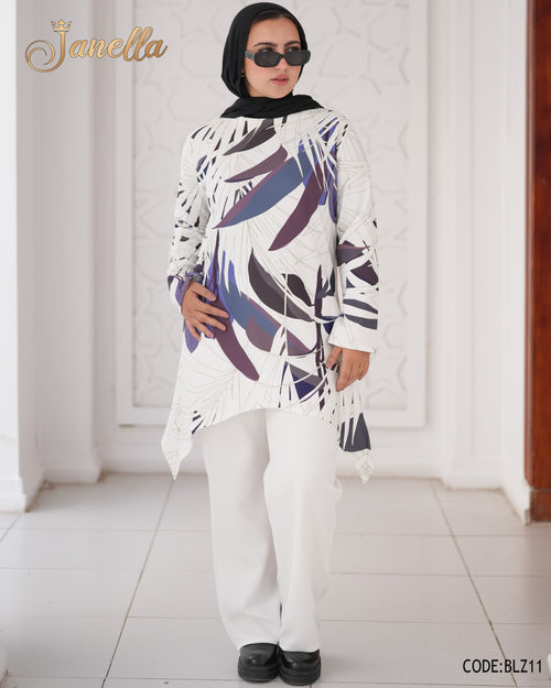 بلوزة روزالين مشجرة