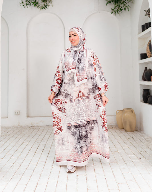 اسدال حرير ناعم للصلاة والبيت