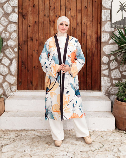 كارديجان طويل أنيق بقصّة انسيابية