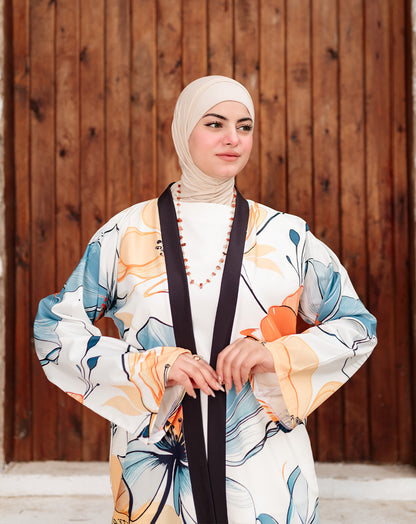 كارديجان طويل أنيق بقصّة انسيابية