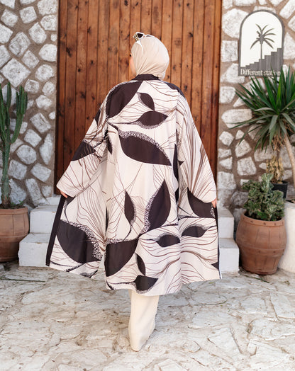 كارديجان طويل أنيق بقصّة انسيابية