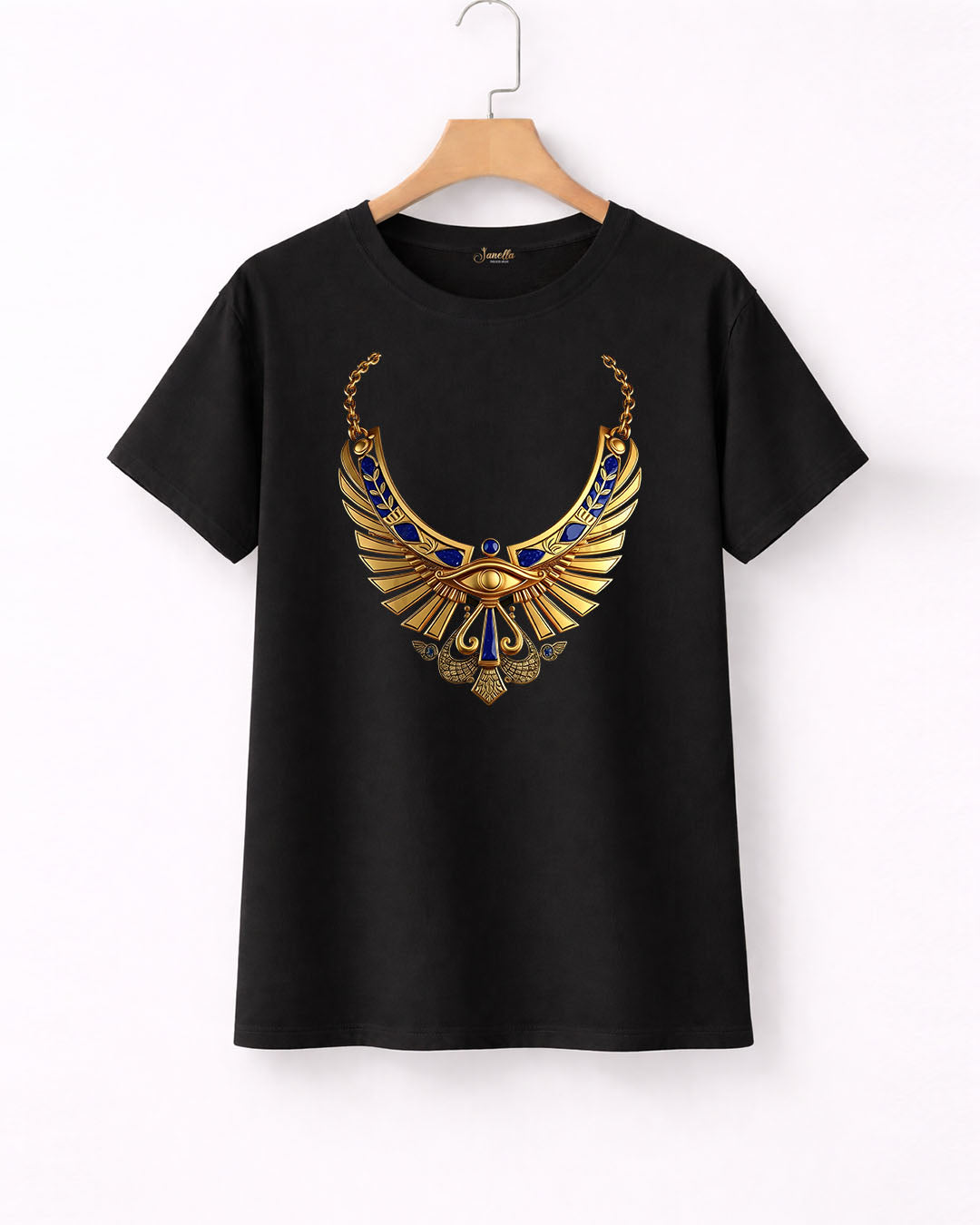 Eye of Horus - تيشيرت قطن نص كم