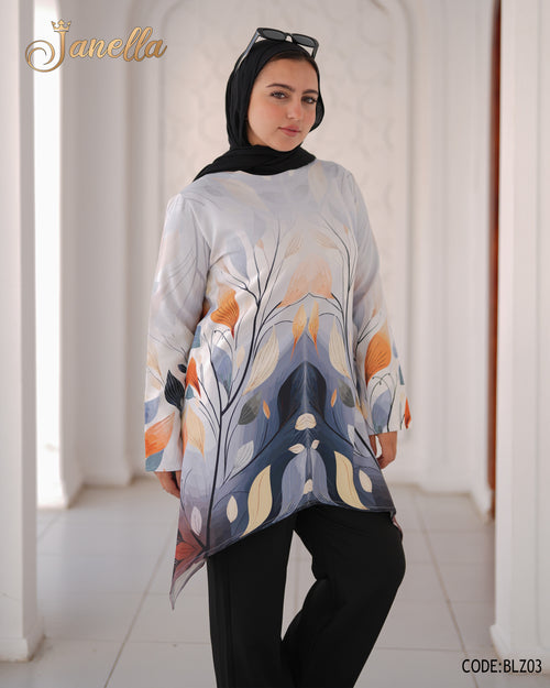 بلوزة روزالين مشجرة