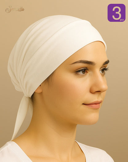 بندانا بونية قطن بامبو - 3 قطع