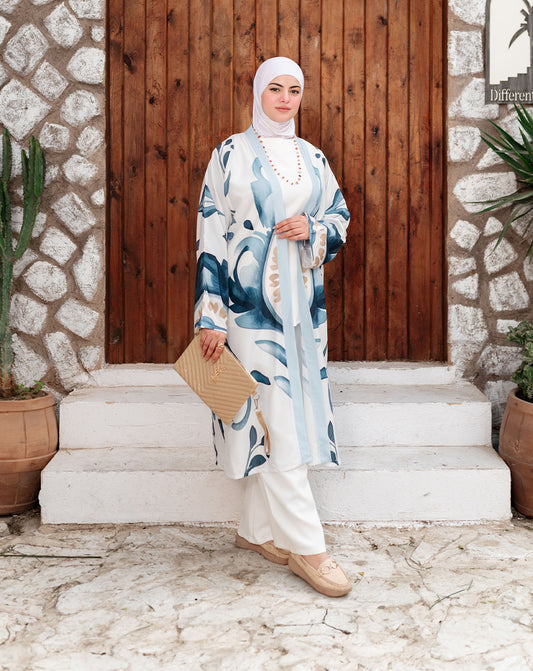 كارديجان طويل أنيق بقصّة انسيابية