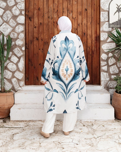 كارديجان طويل أنيق بقصّة انسيابية
