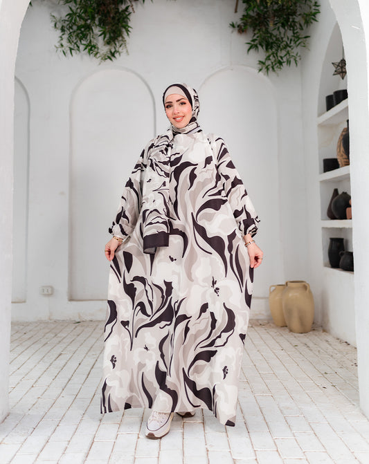 اسدال حرير ناعم للصلاة والبيت