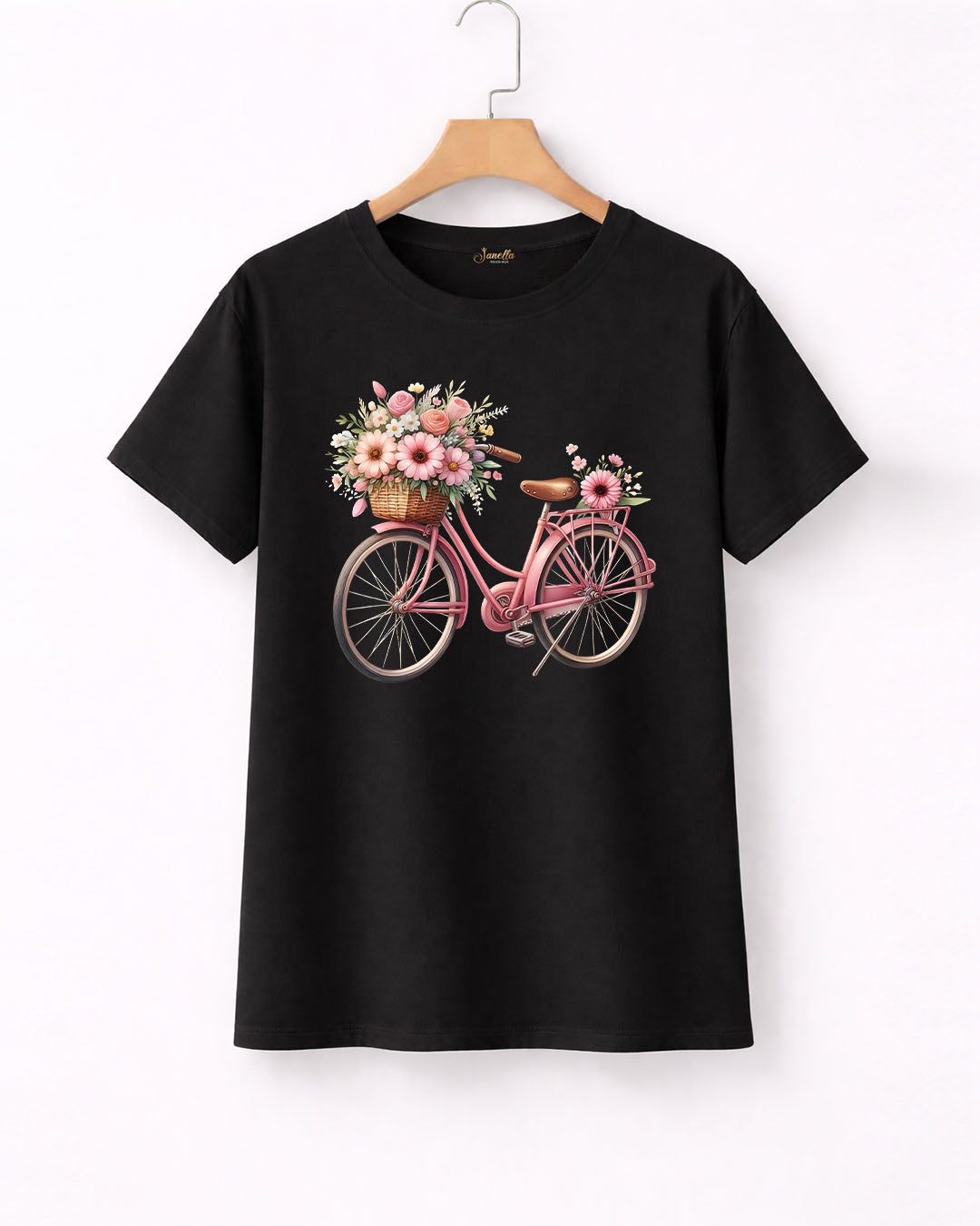 Bicycle - تيشيرت قطن نص كم