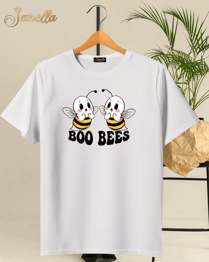 Bees - تيشيرت قطن اللوان متعددة
