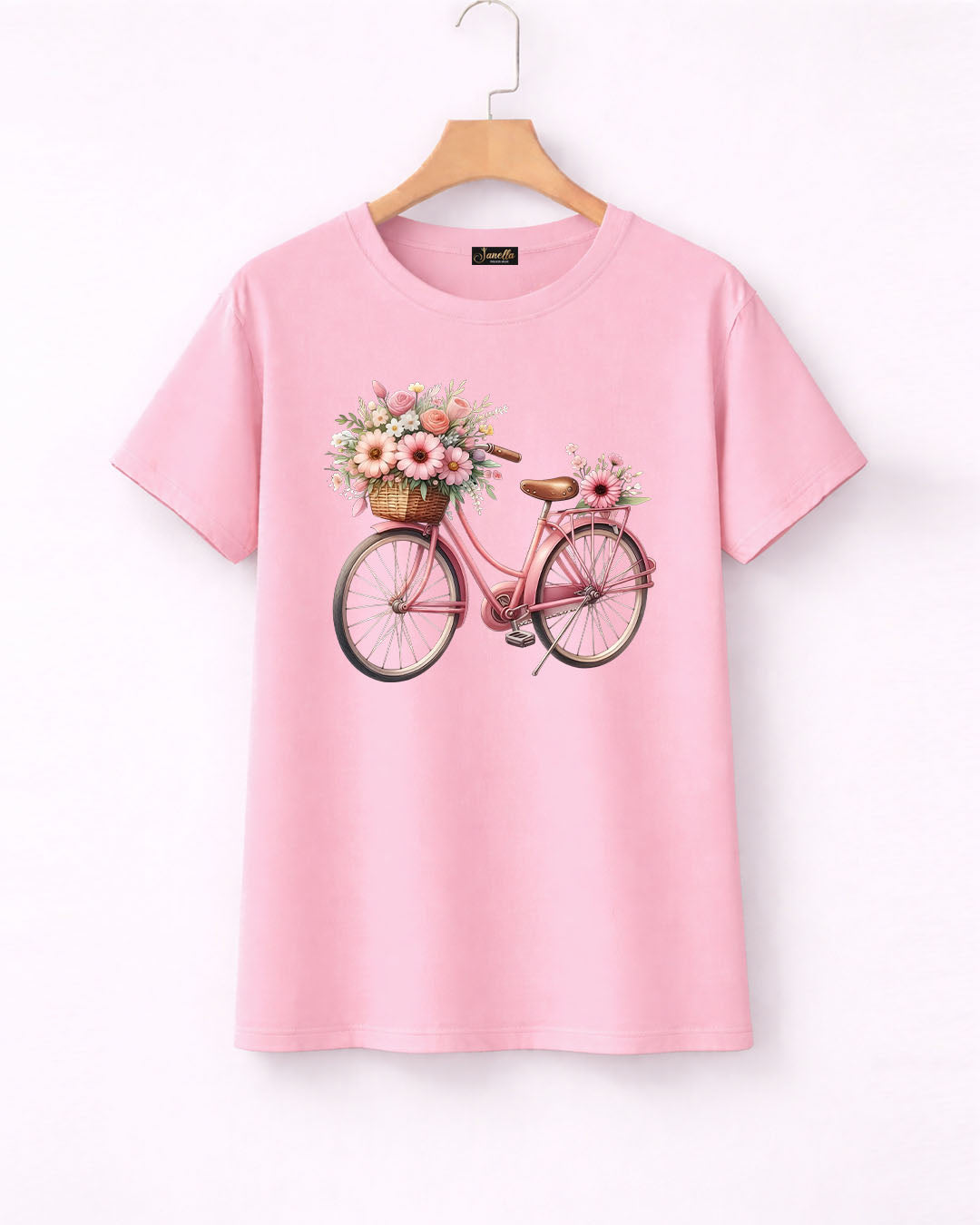 Bicycle - تيشيرت قطن نص كم