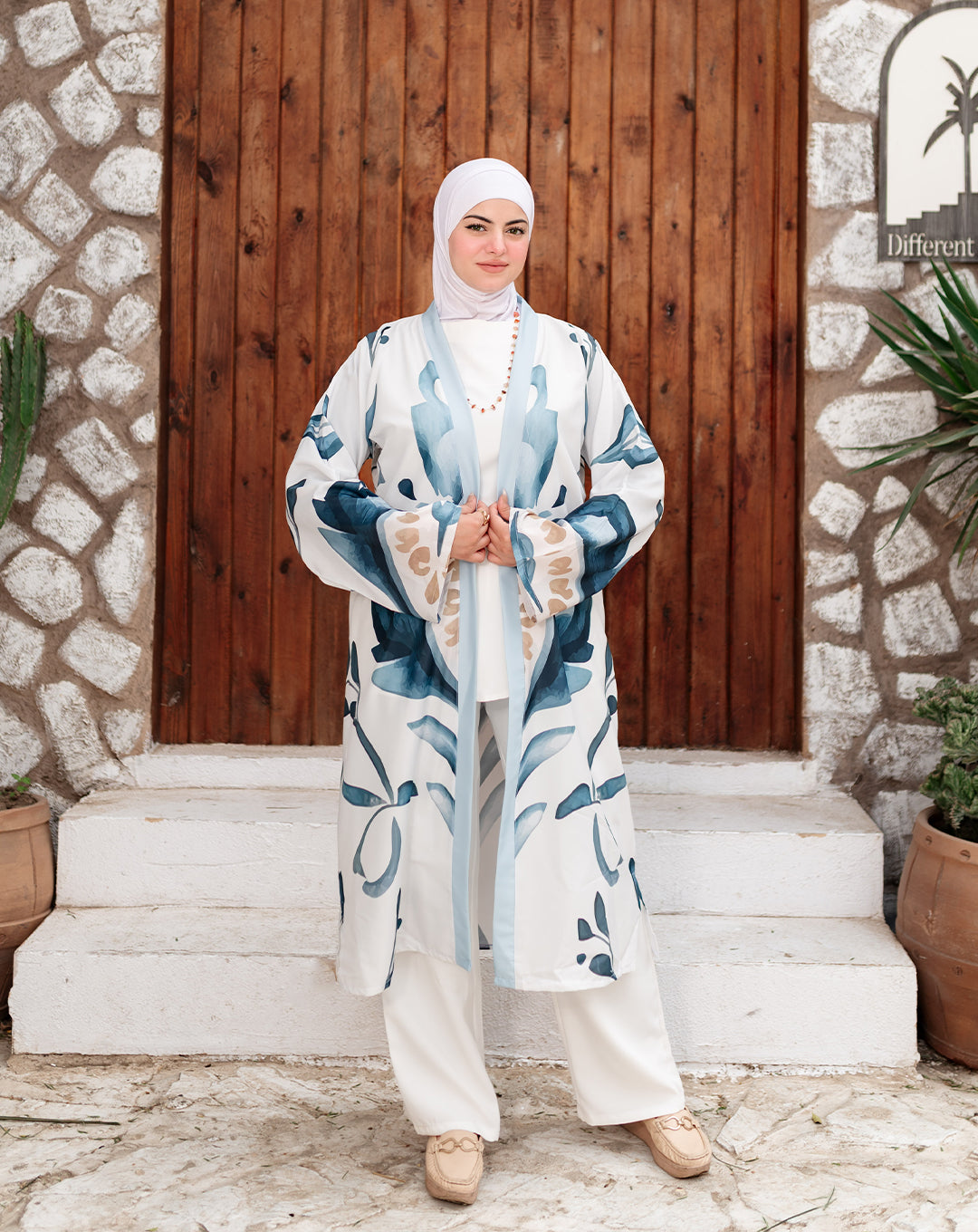 كارديجان طويل أنيق بقصّة انسيابية