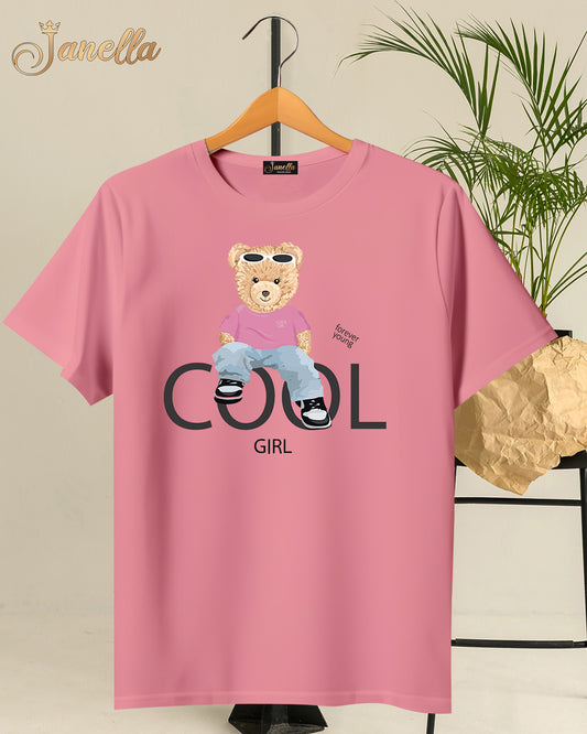 COOL - تيشيرت قطن اللوان متعددة