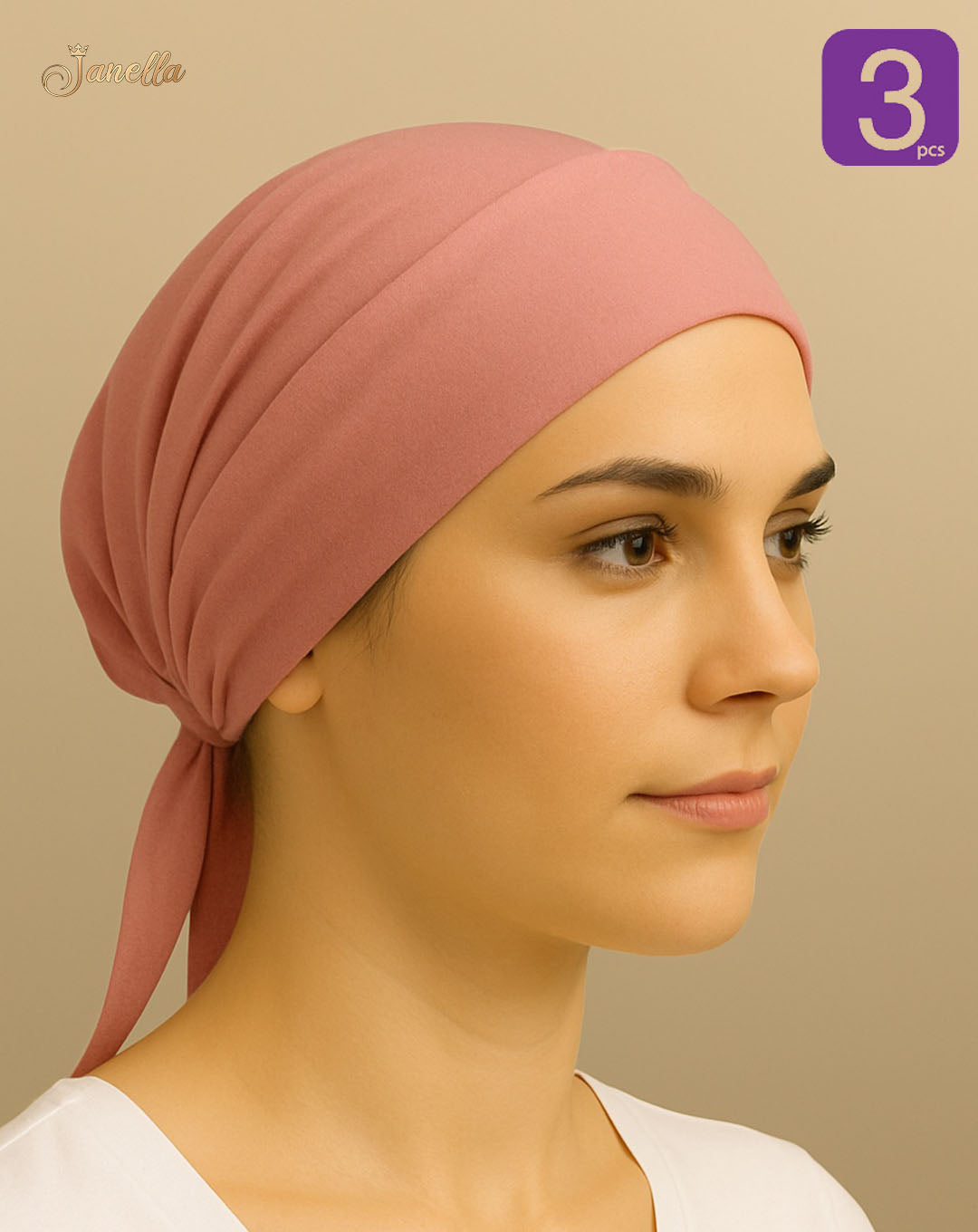 بندانا بونية قطن بامبو - 3 قطع