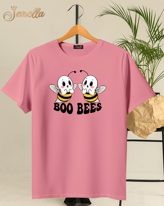Bees - تيشيرت قطن اللوان متعددة