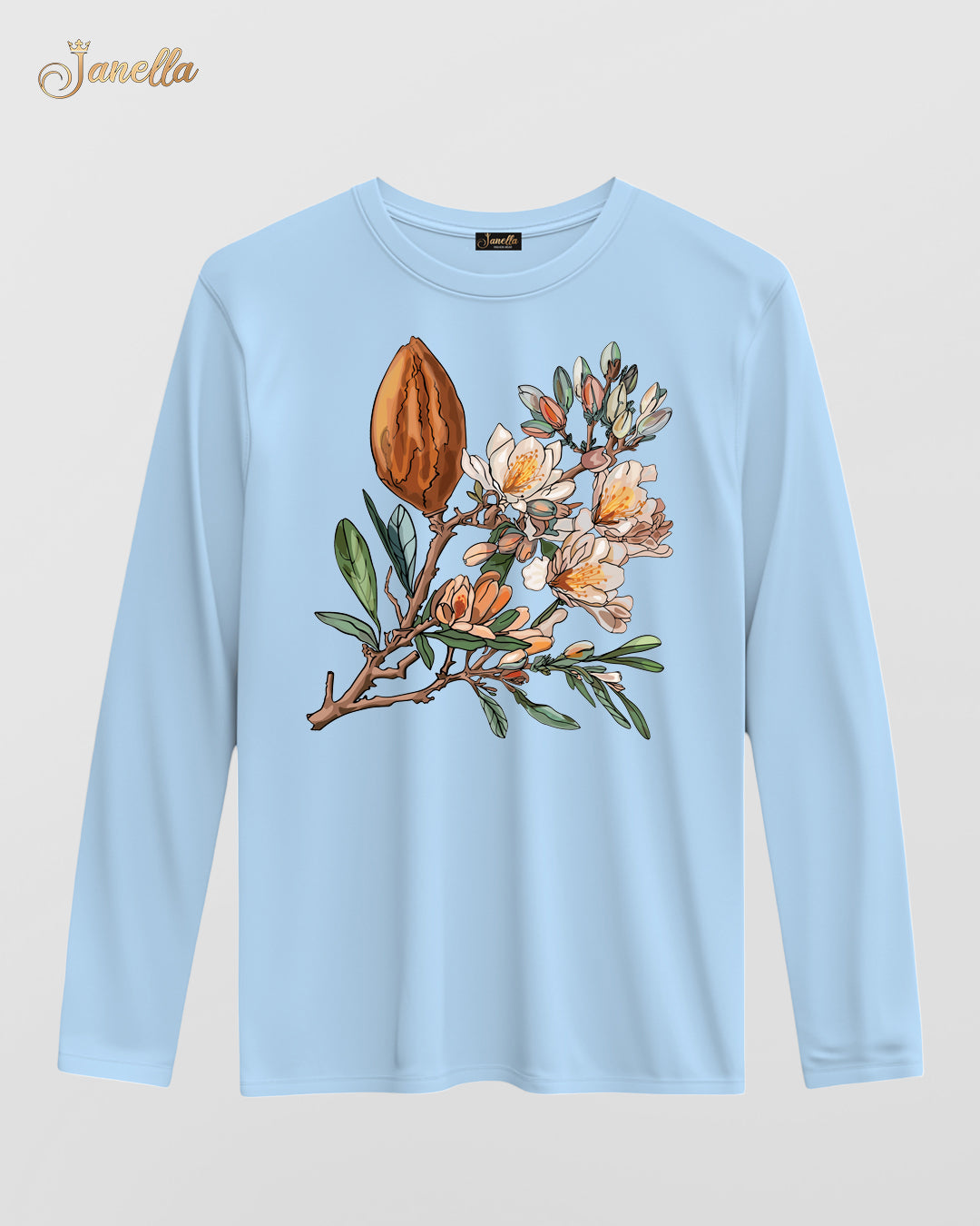 Flowers - تيشيرت قطن كم