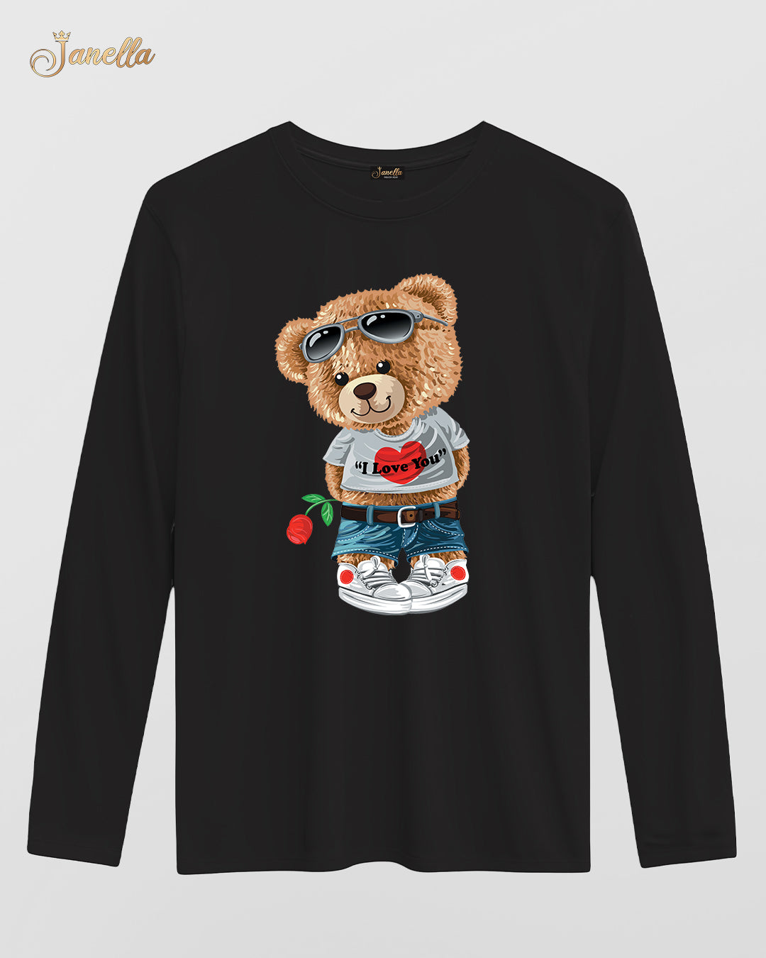 BEAR - تيشيرت قطن كم
