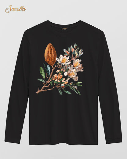 Flowers - تيشيرت قطن كم