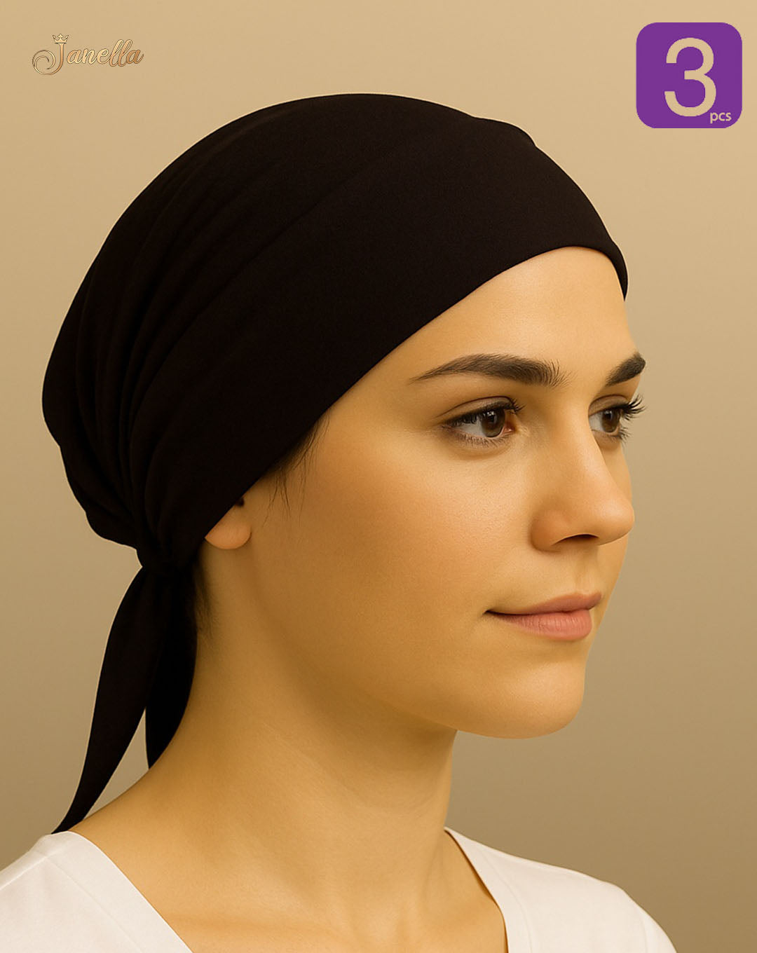 بندانا بونية قطن بامبو - 3 قطع