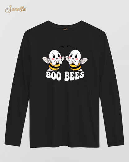 Bees - تيشيرت قطن كم