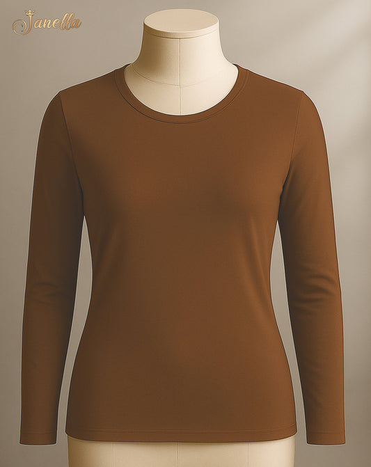 بدي قطن - لون بني