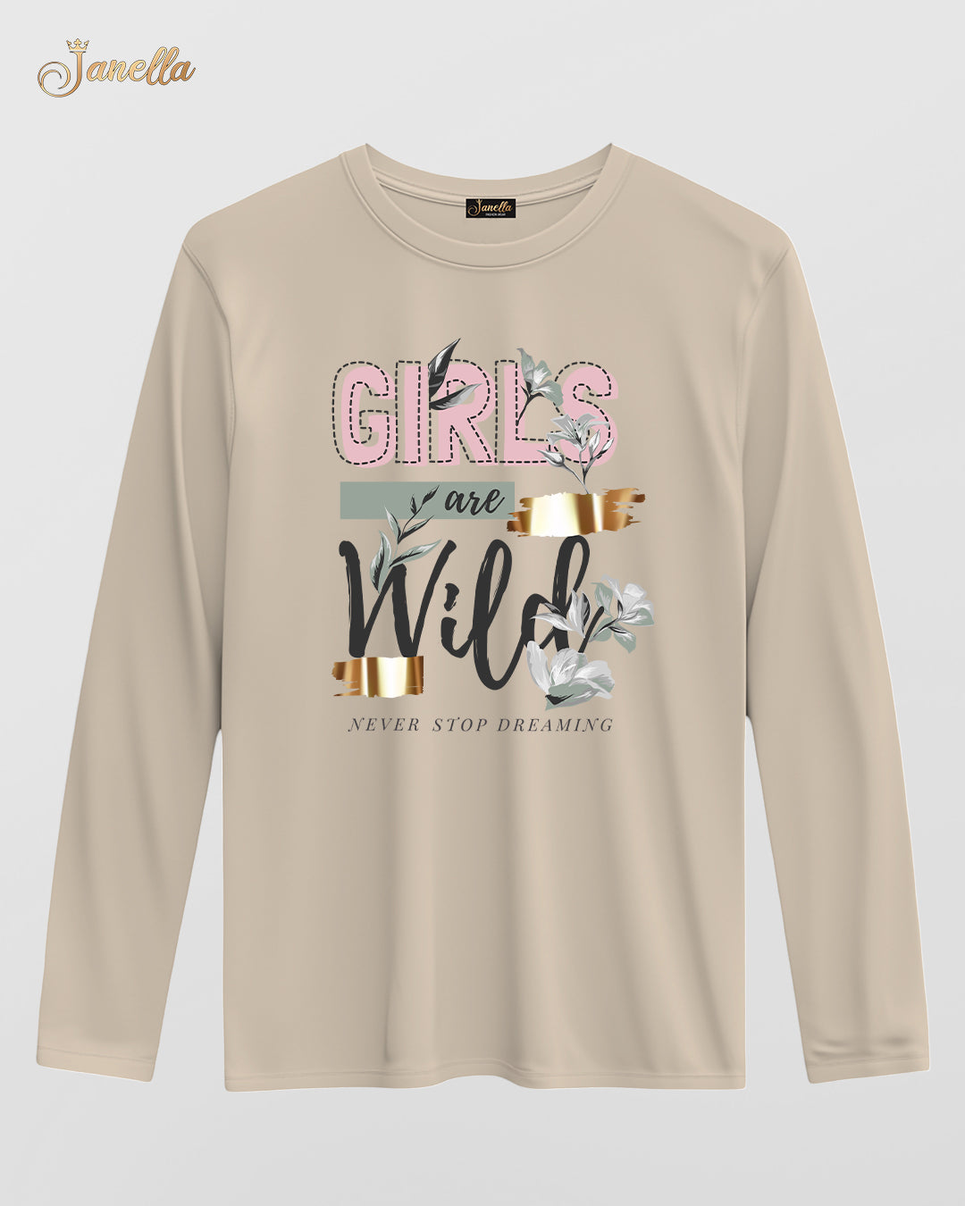 Wild - تيشيرت قطن كم