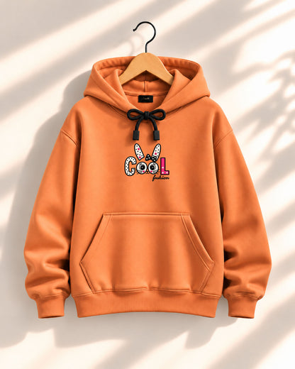 Cool - هودي حريمي أوفر سايز شتوي ميلتون