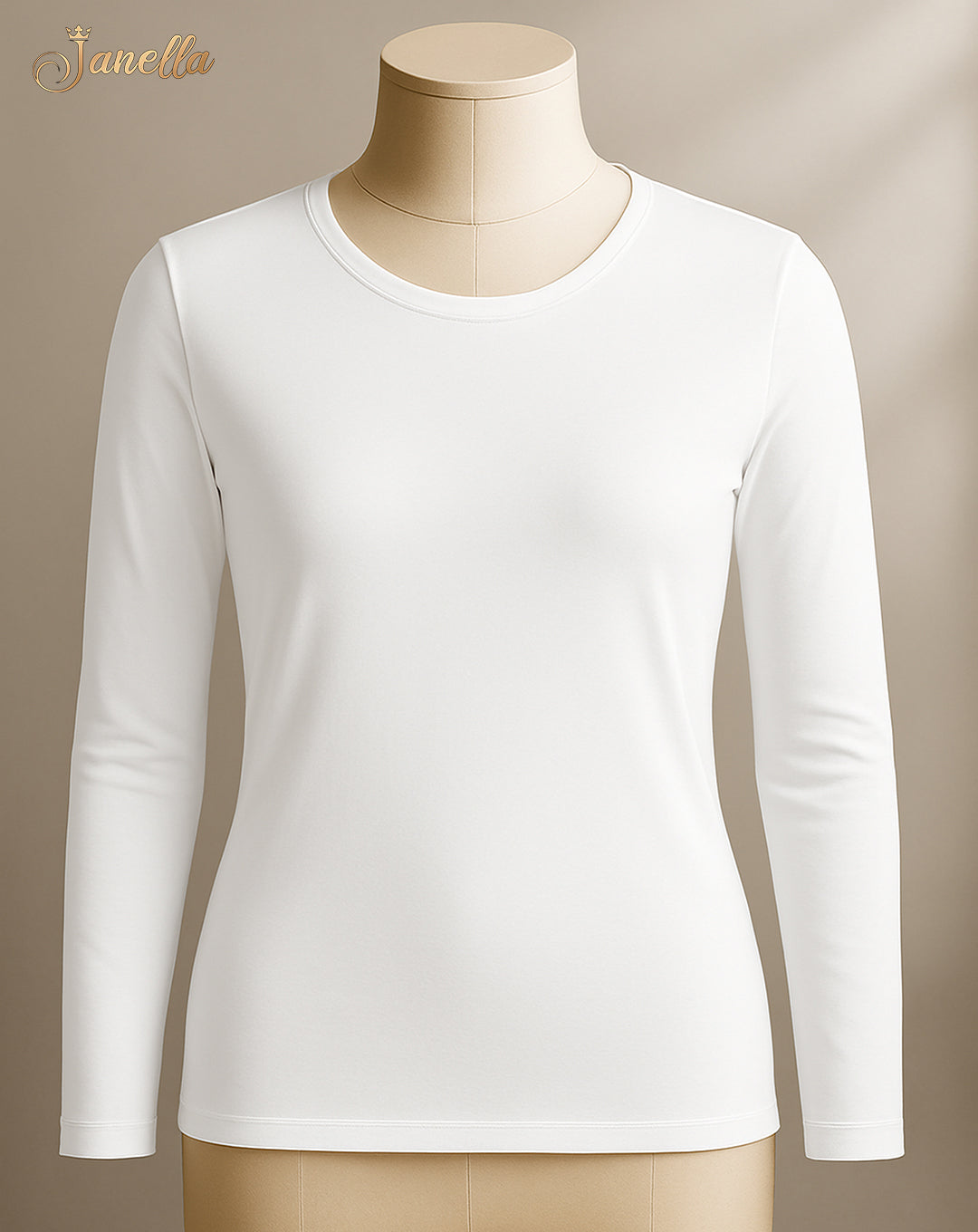 بدي قطن - لون ابيض